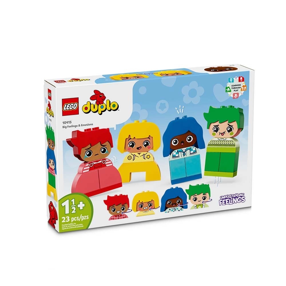 【玩具研究中心】LEGO 樂高 得寶 情緒表達小學堂 10415