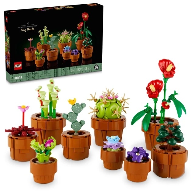 【玩具研究中心】LEGO 樂高 Botanicals 迷你盆栽 10329