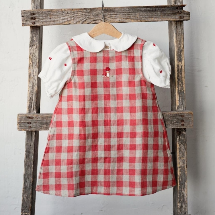 (預購)ALL THE BEAUTIFUL LINEN 後綁帶無袖洋裝 SLEEVELESS DRESS