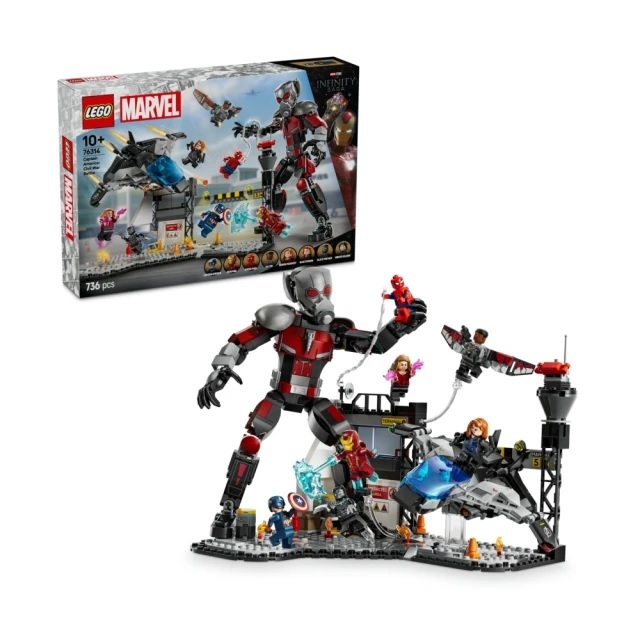 【玩具研究中心】LEGO 樂高 漫威 超級英雄 美國隊長3：英雄內戰 76314