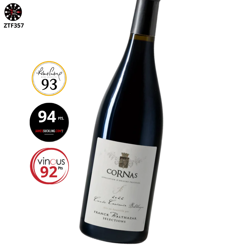 Franck Balthazar Cornas Cuvee Casimir Balthazar 2022