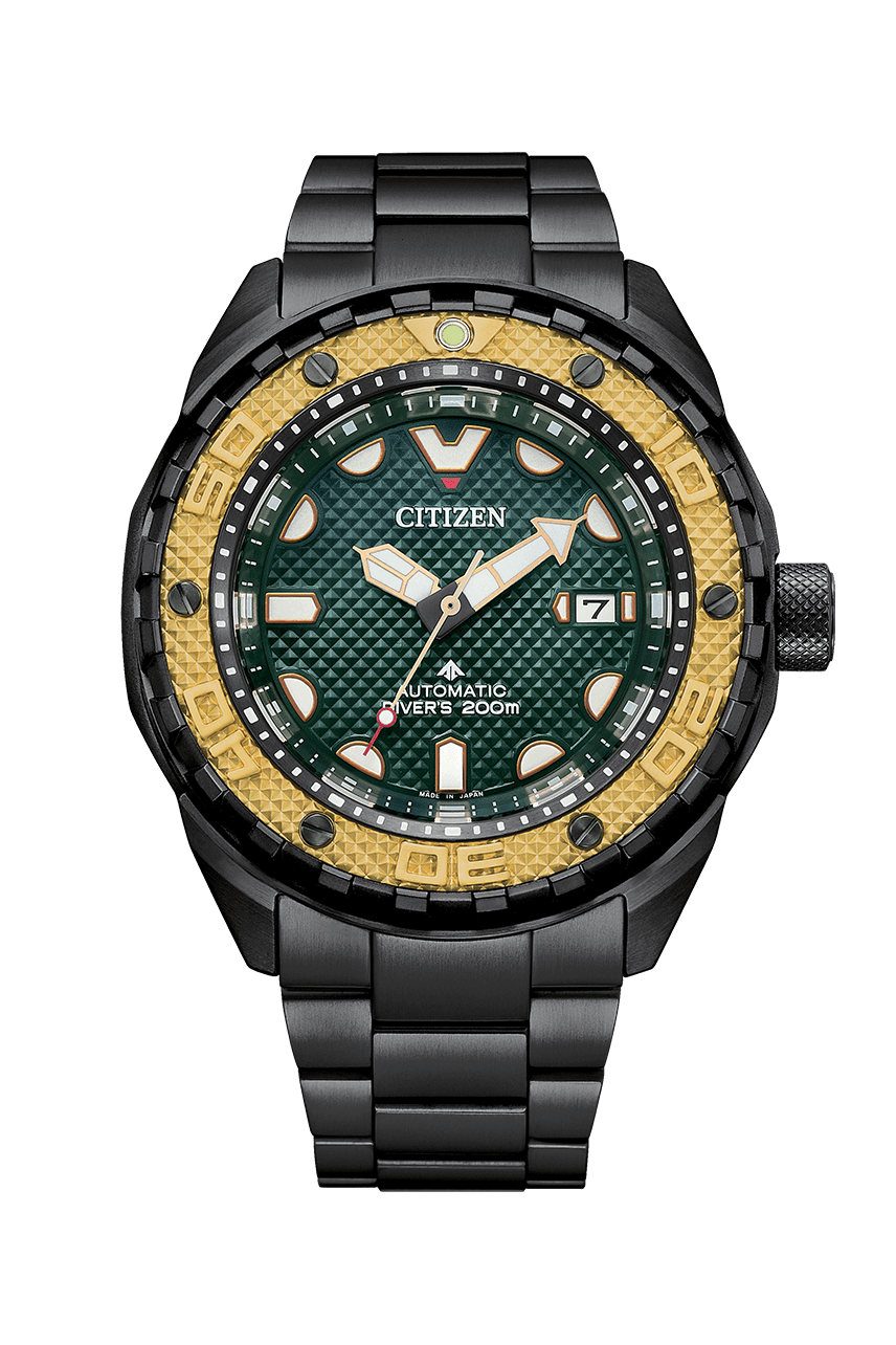 行貨 Citizen 星辰 Promaster Green Anaconda NB6008-82X Limited Edition 46mm Super Titanium sapphire crystal 200m WR divers automatic men’s watch 限量版 46毫米 超級鈦金屬 藍寶石水晶錶鏡 200米防水 潛水自動男士腕錶