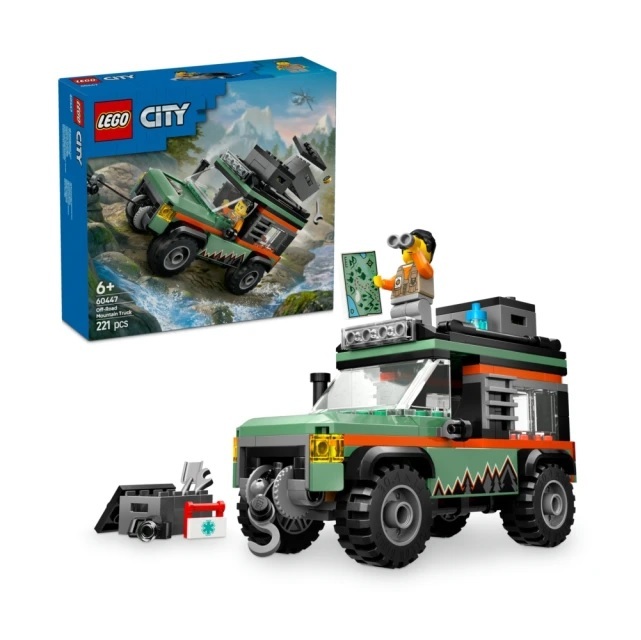 【玩具研究中心】LEGO 樂高 城市系列 山地四驅越野車 60447
