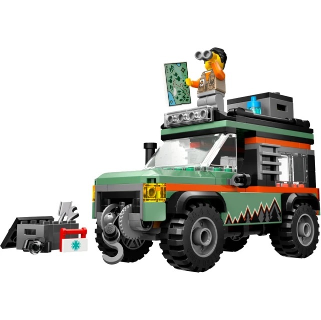 【玩具研究中心】LEGO 樂高 城市系列 山地四驅越野車 60447