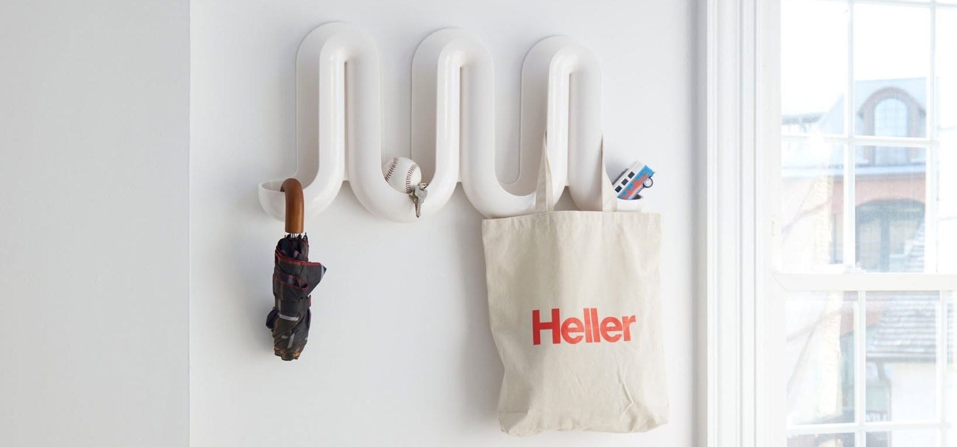 Heller Swell 掛勾系列｜讓牆面收納成為居家風景