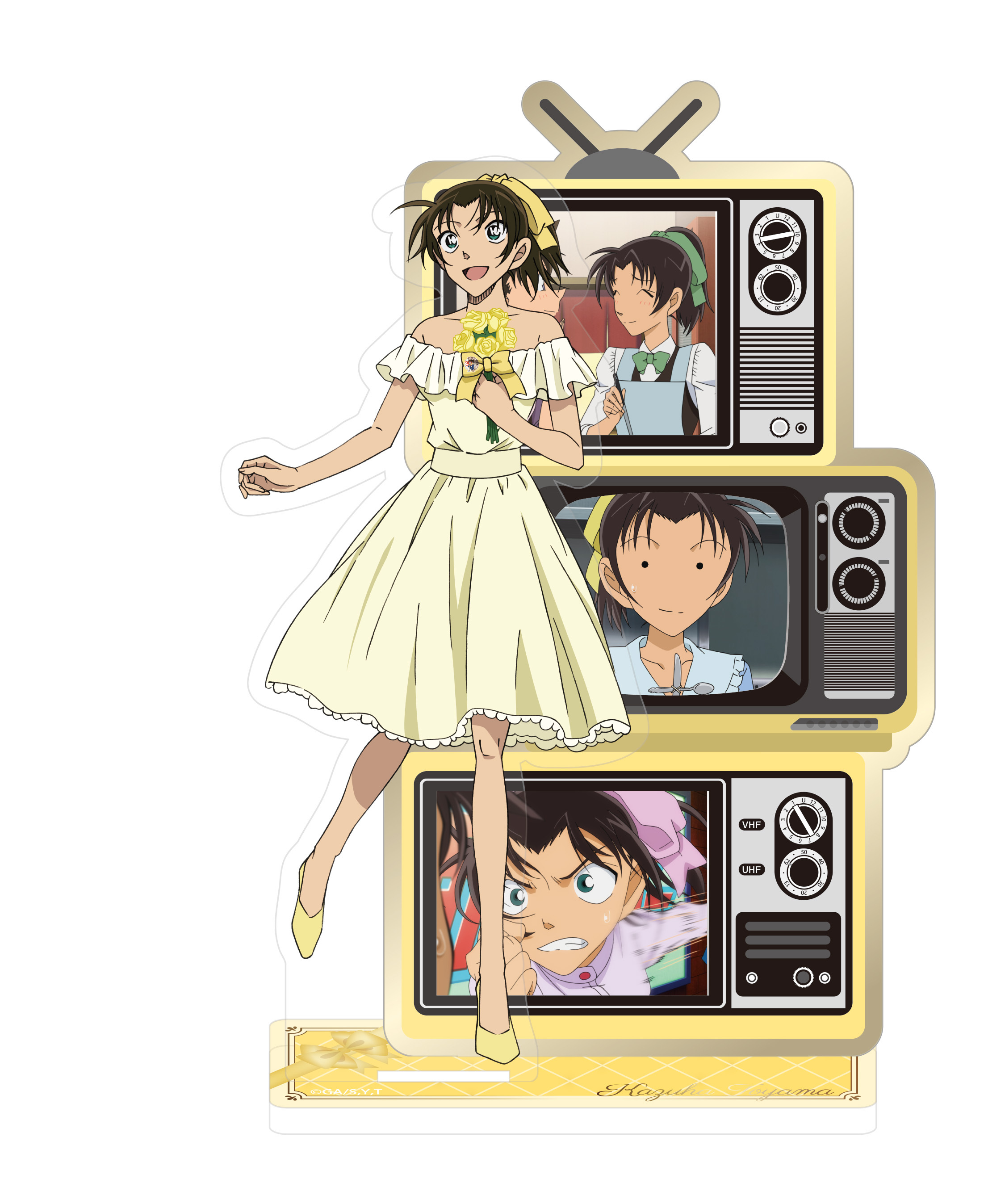 【動畫30周年】07 柯南TV動畫30th展-壓克力立牌-和葉
