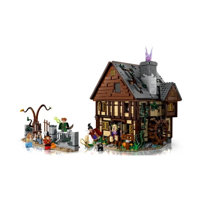 【玩具研究中心】LEGO 樂高 Ideas 女巫也瘋狂: 山德森姐妹的小屋 21341