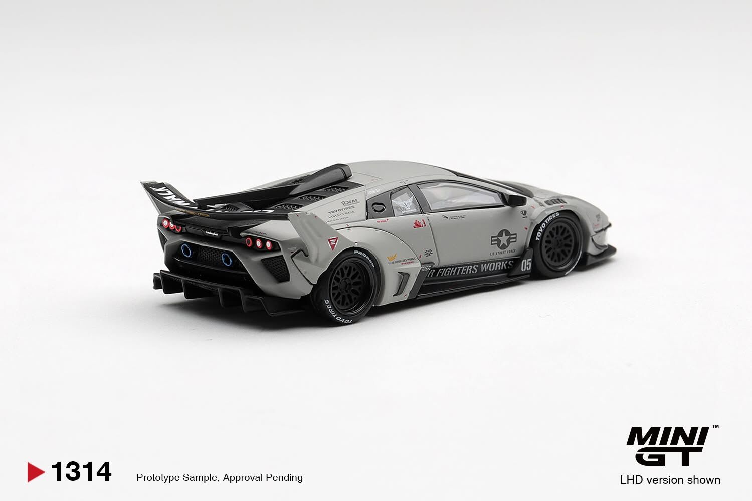 [預訂] Mini GT #1314 林寶堅尼Lamborghini LB-Silhouette WORKS MURCIELAGO GT Evo Fighter