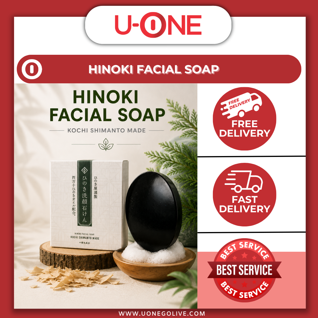 U-ONE | Korea | Hinoki Facial Soap | 100g