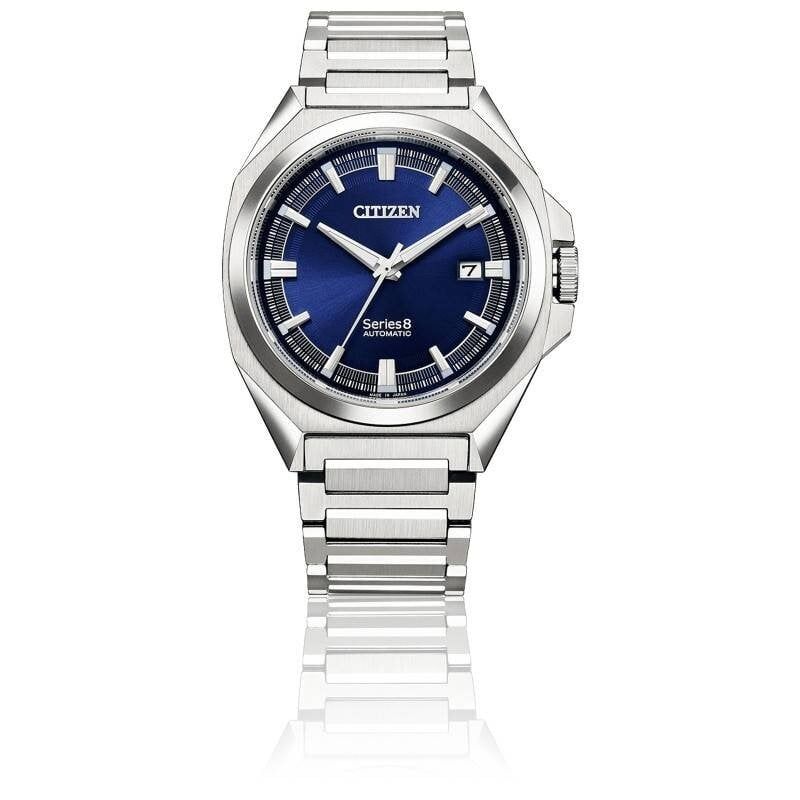 Citizen 星辰 Automatic 8 Serie Blue Dial 40mm Steel Bracelet Mechanical NB6010-81L 自動機械錶 8 系列 藍色錶盤 40 毫米 鋼錶帶