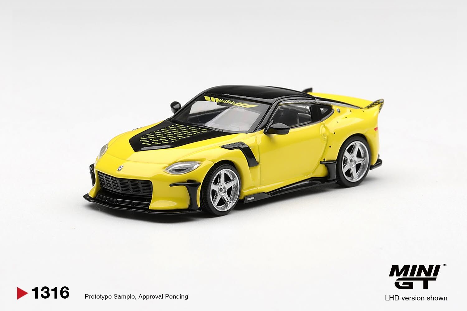 [預訂] Mini GT #1316 日產Nissan Z VeilSide FFZ400 雷鳴黃