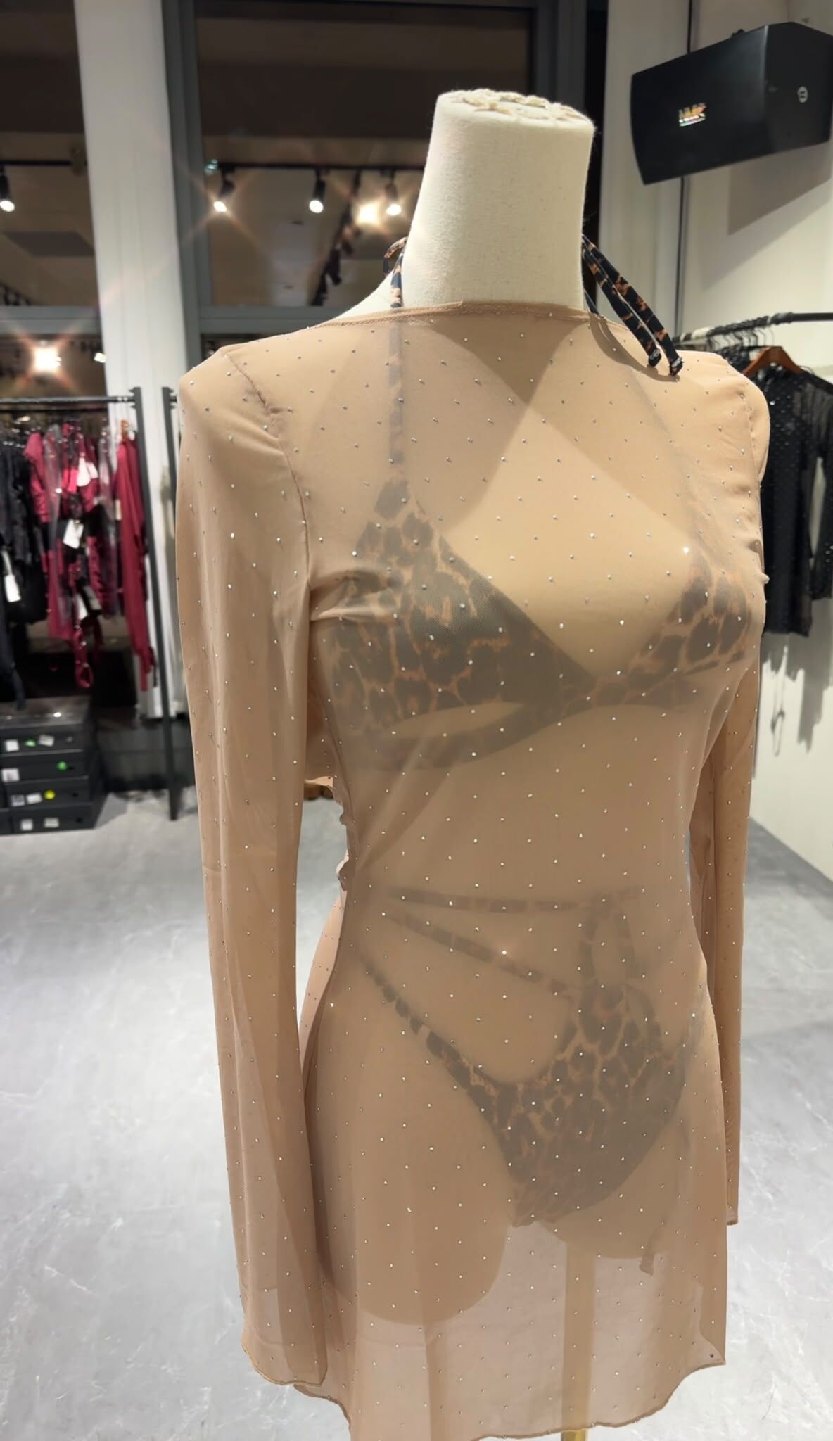 rheinstone dress