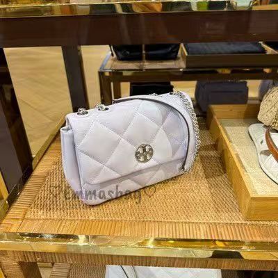 【預購】H061205 Tory Burch 小號紫色鏈條包