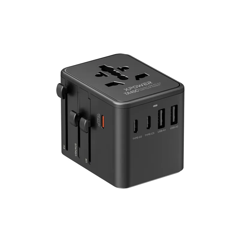 XPower 第三代 TA45C 8輸出PD3.0 45W GaN旅行充電器
