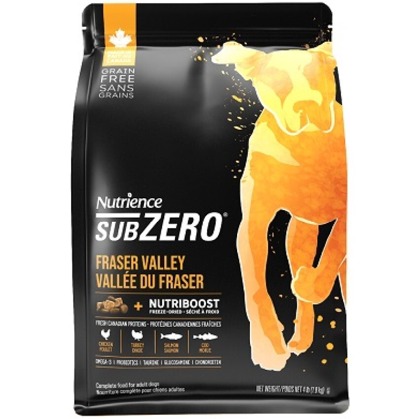 Nutrience SubZero 凍乾鮮雞肉 無穀物全犬配方 (雞、火雞、海魚配方) 1.8KG/10KG