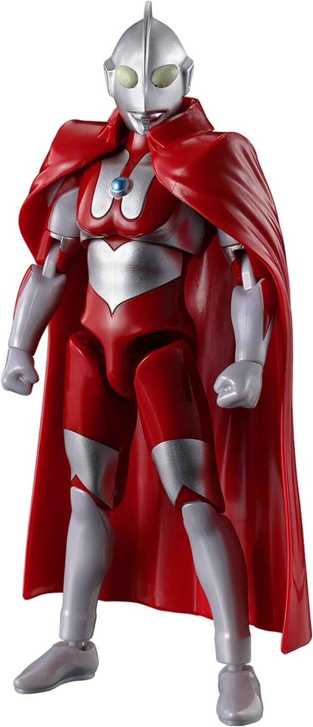 (BANDAI) 代理版 特攝 可動 超人力霸王可動公仔超人兄弟披風套組 BAT-016925