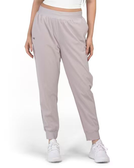 【預購】H061220 UNDER ARMOUR 女裝高腰運動長褲 (灰紫色)