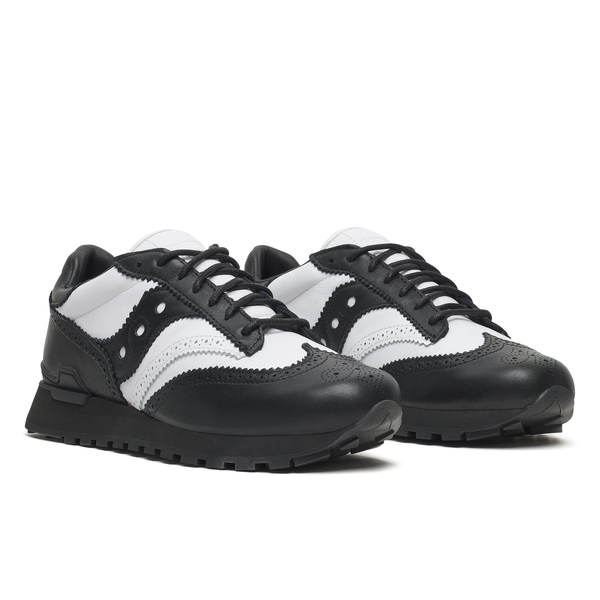 Saucony 索康尼 Shadow Original SA71046-4男女 休閒鞋 布洛克 皮革 復古 流行 黑