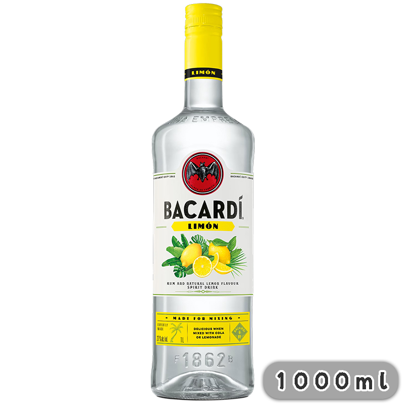 百家得 檸檬 蘭姆酒 1000mL