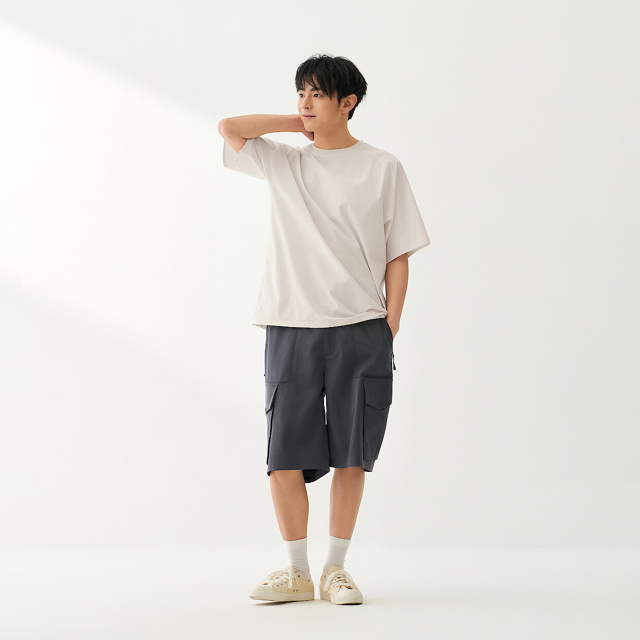 男裝速乾彈性短袖T裇