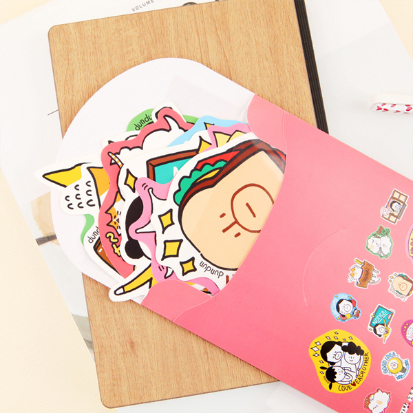 Gracebell｜DunDun big sticker 貼紙 （ A set ）