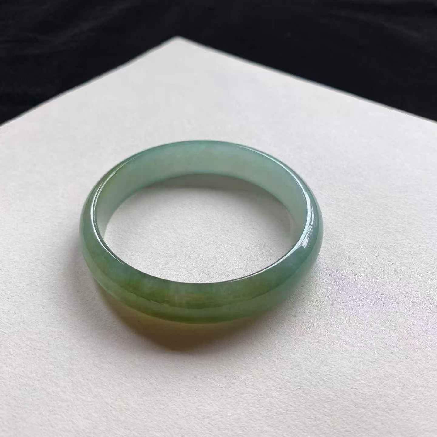 翡翠黃翡正圈手鐲,天然翡翠A玉, 緬甸玉, Jade, Jadeite