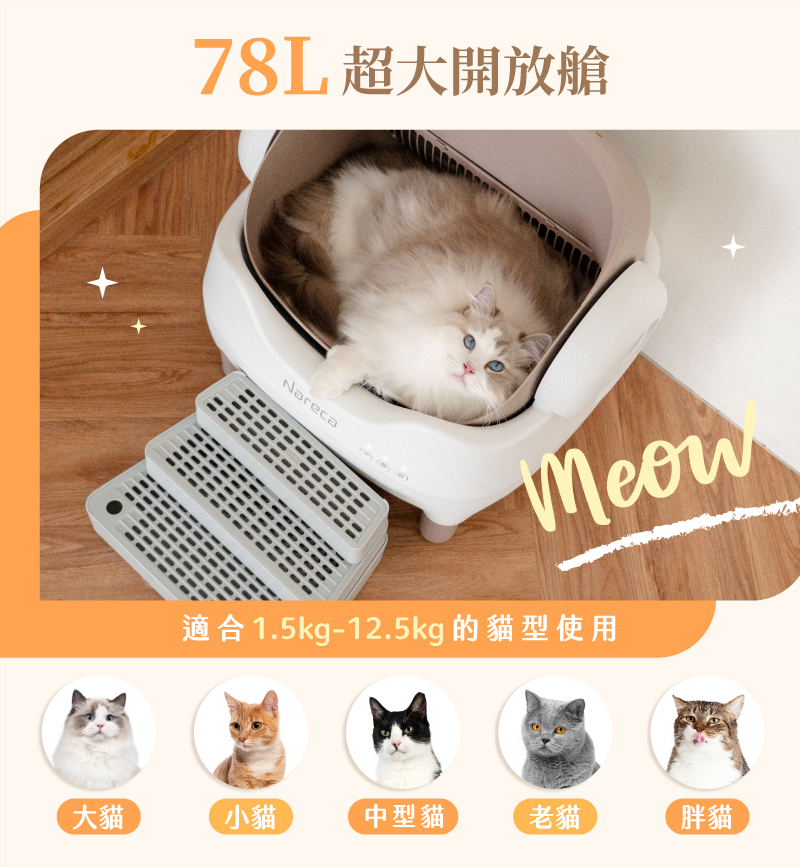 貓砂機推薦,自動貓砂機,寵物用品,喵境界