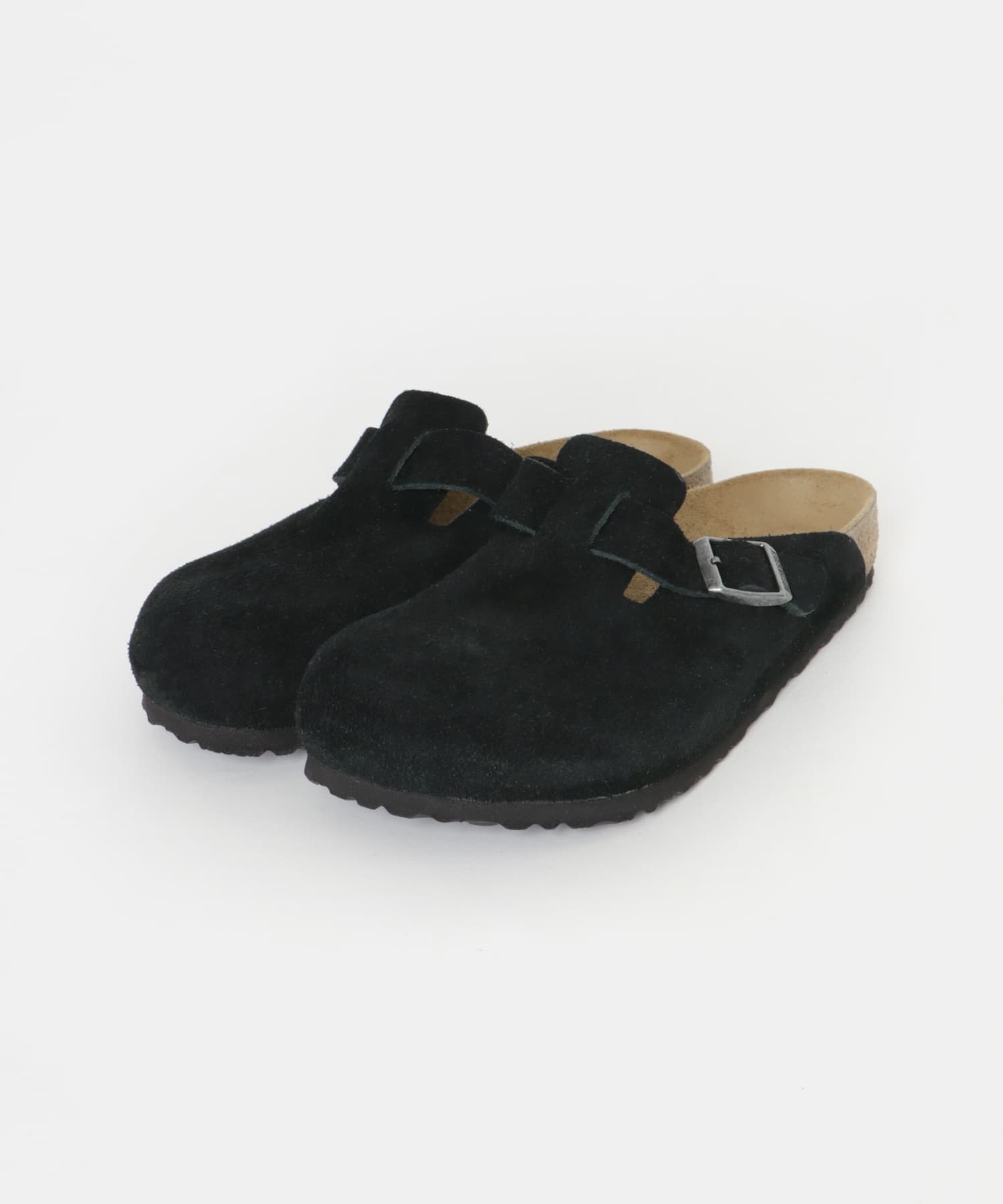 限時特價預購┃BIRKENSTOCK BOSTON 黑色 麂皮 REGULAR