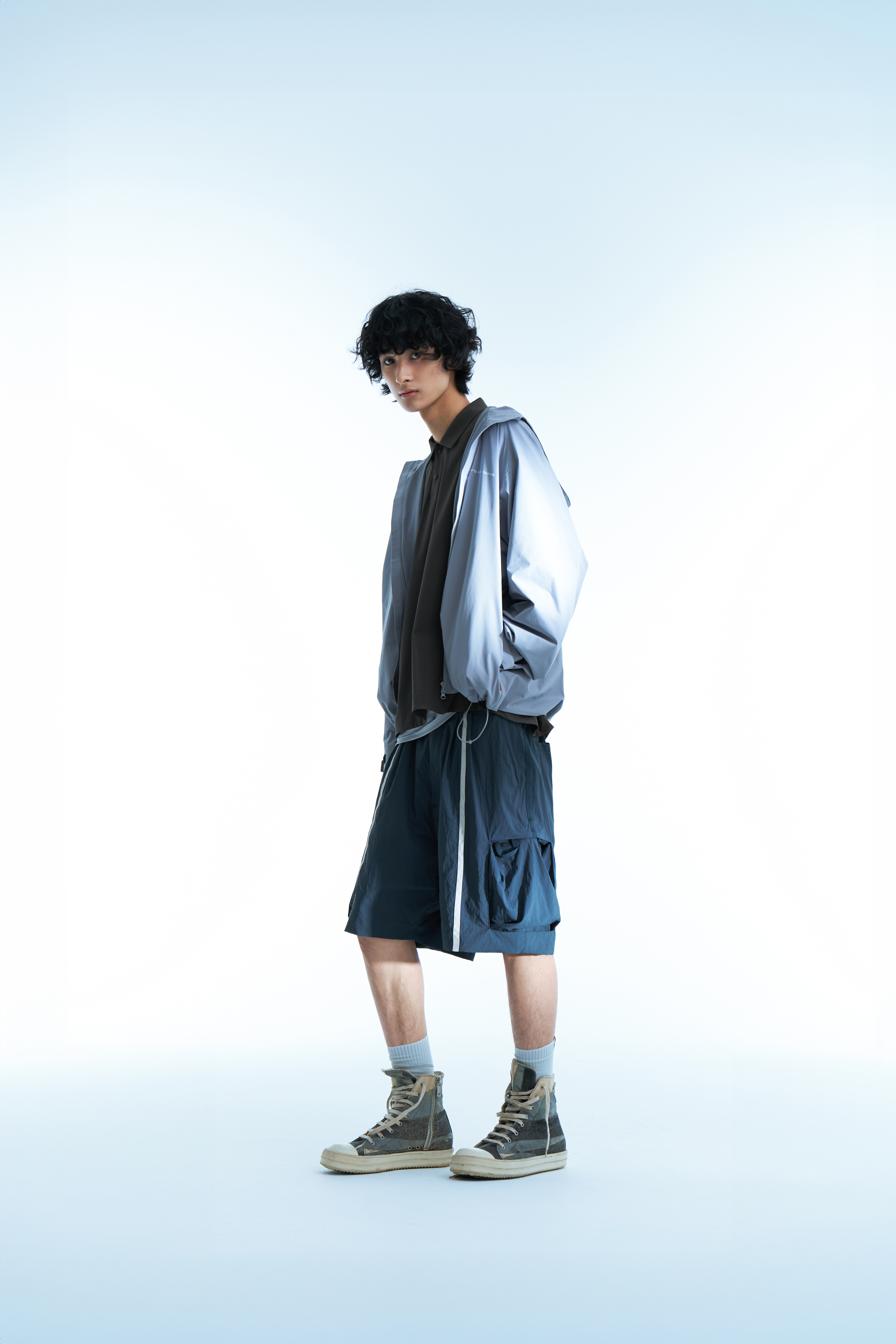 GOOPiMADE PFM-1S Utility Performance Shorts - Navy
