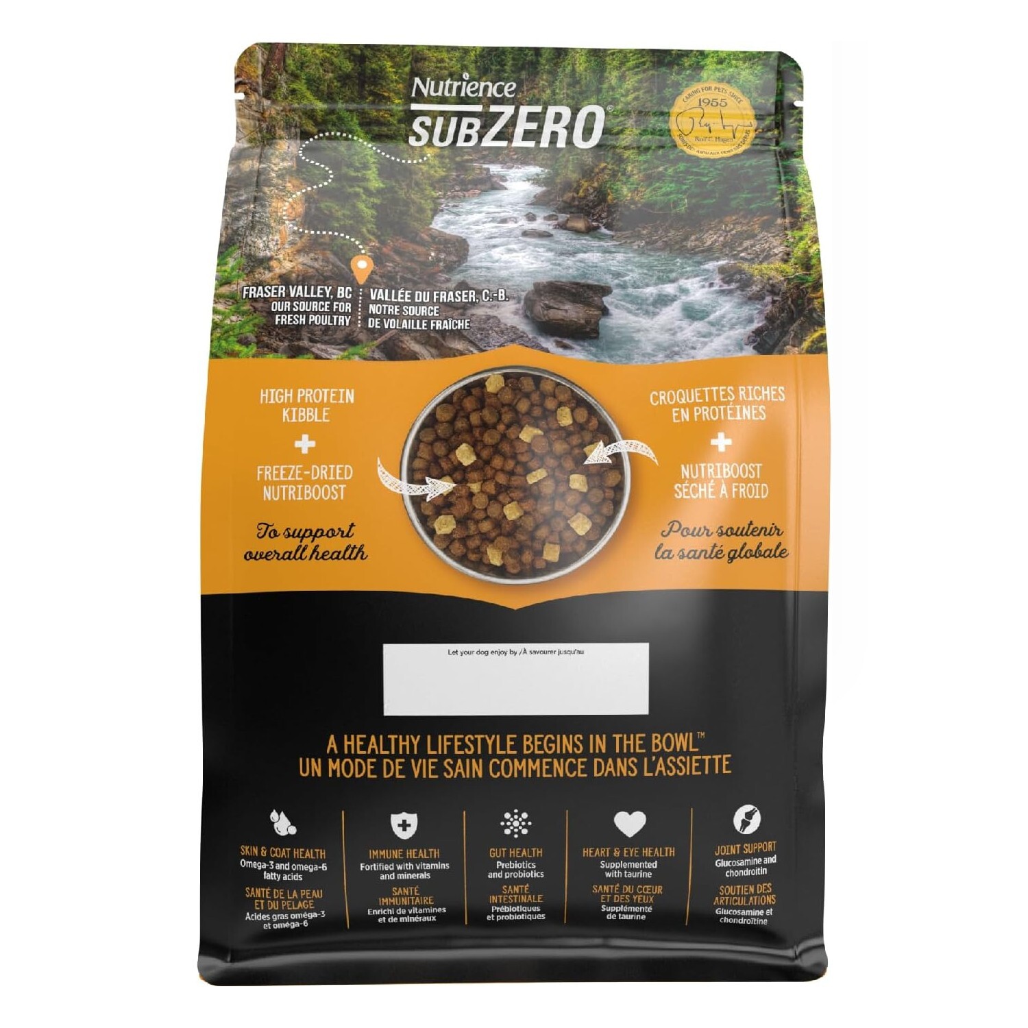 NUTRIENCE SubZero 凍乾無穀物雞、火雞、海魚小型 犬配方 1.8 kg／4.5kg