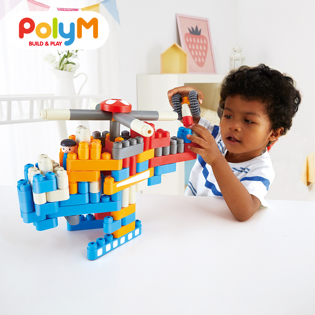 PolyM 都市機場積木組