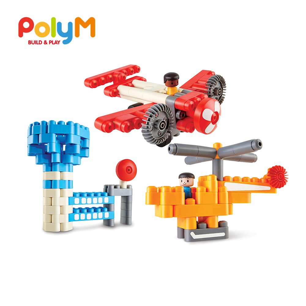 PolyM 都市機場積木組