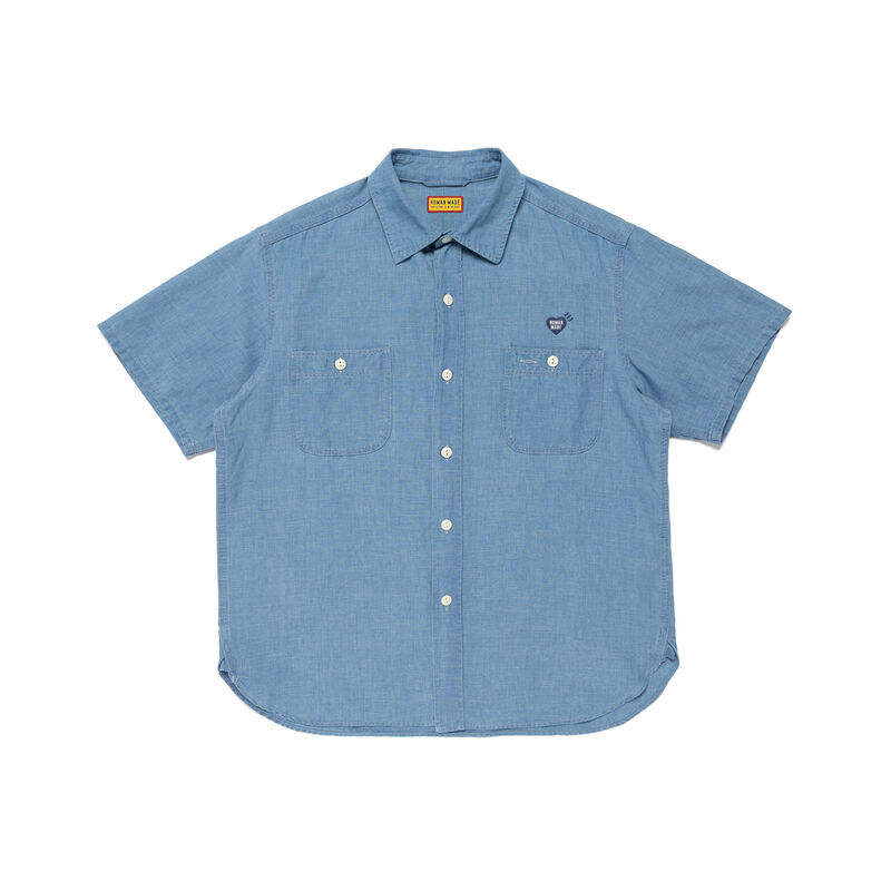 【HUMAN MADE】0613發售CHAMBRAY S/S SHIRT