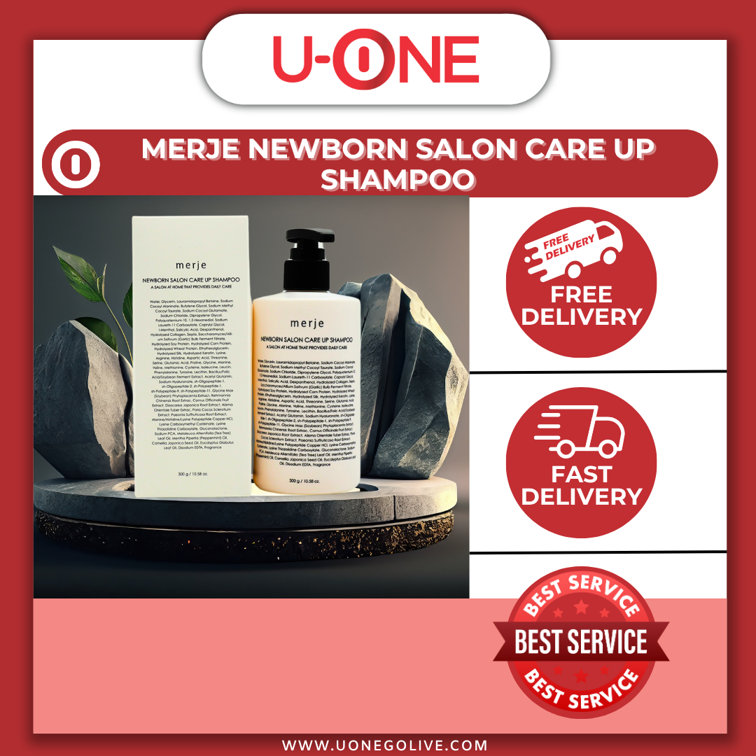 U-ONE | Korea | Merje | Newborn Salon Care Up Shampoo | 300g
