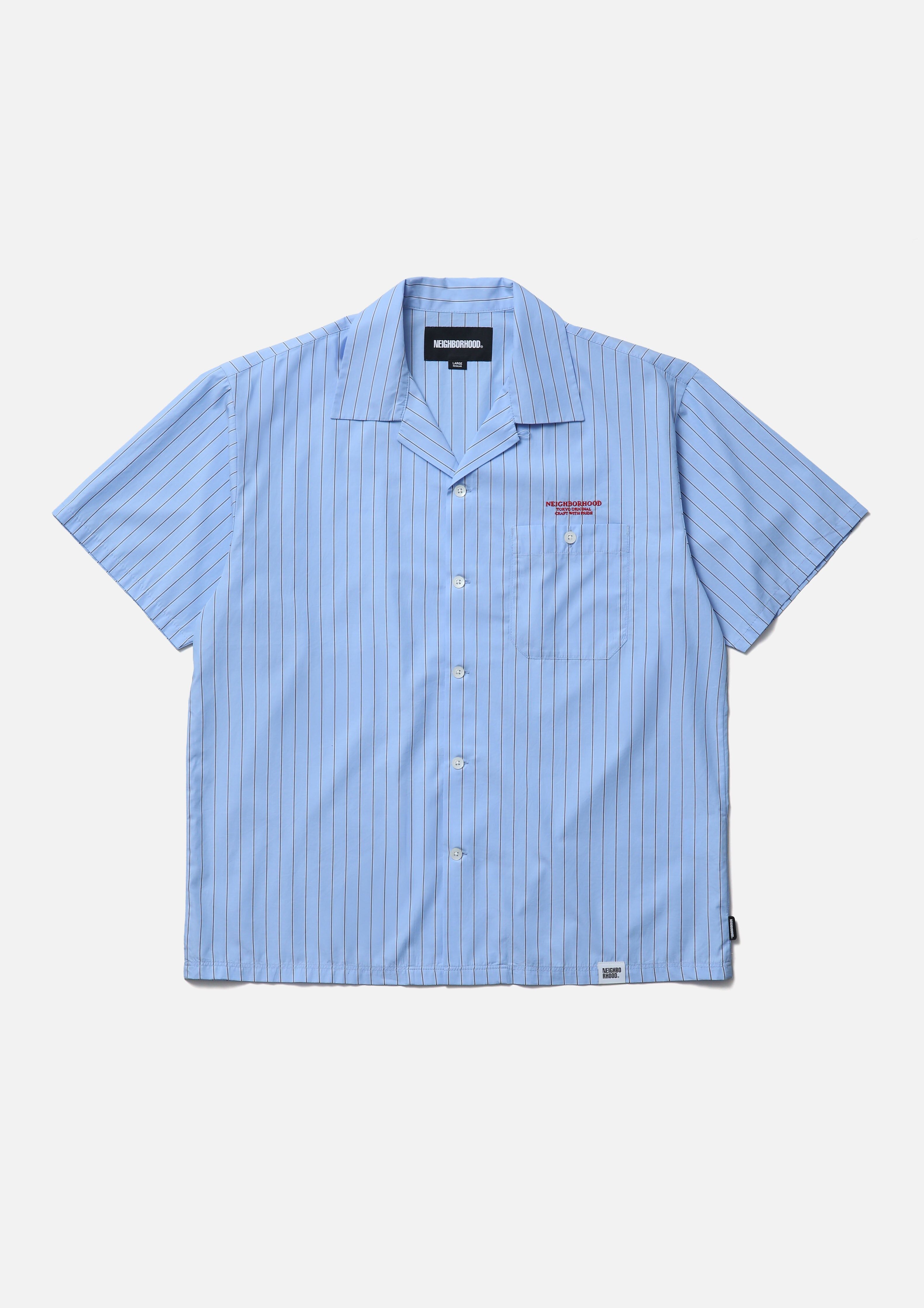 【NEIGHBORHOOD 】 0613發售STRIPE WORK SHIRT SS