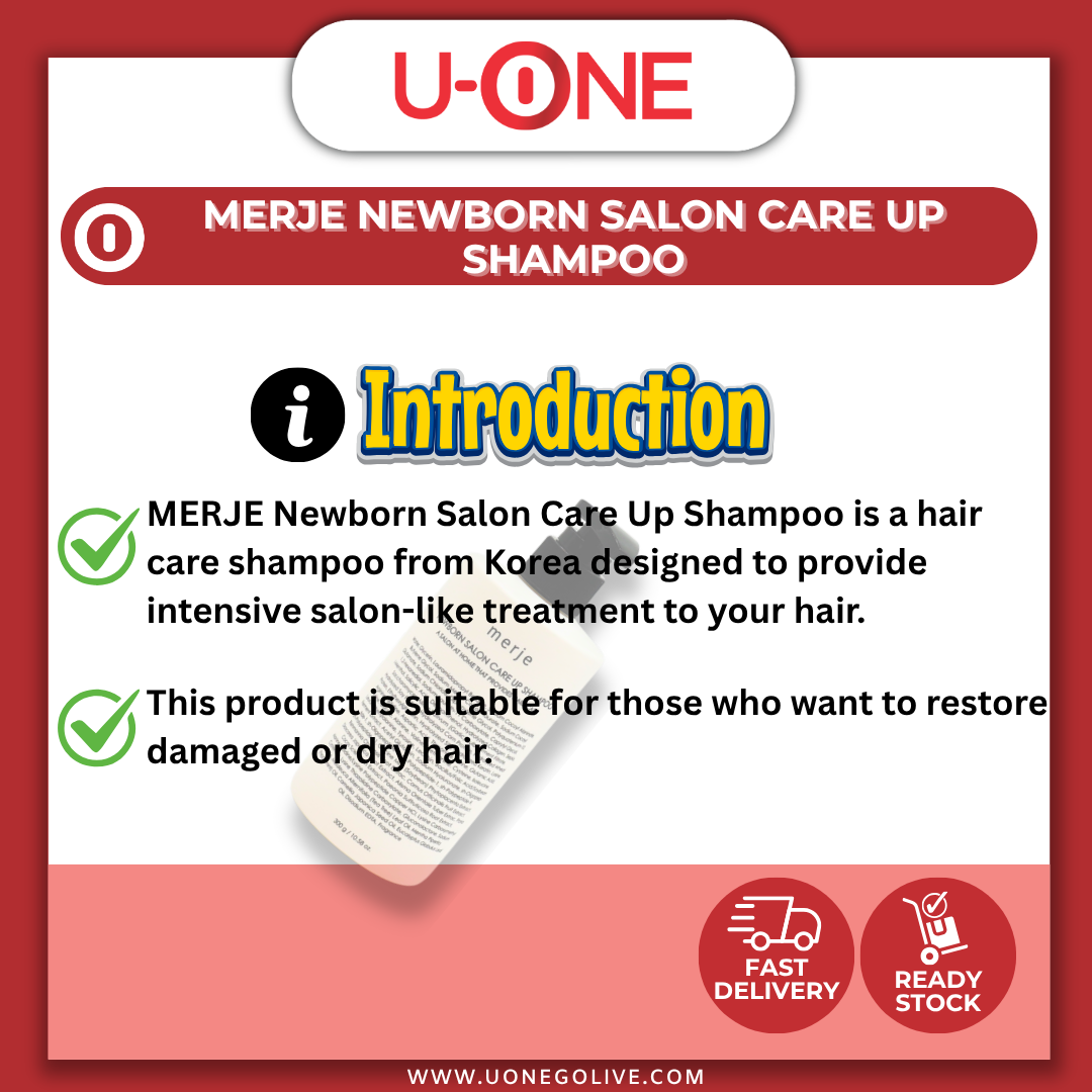 U-ONE | Korea | Merje | Newborn Salon Care Up Treatment | 200g