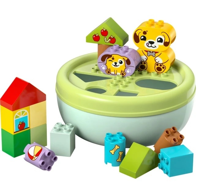 【玩具研究中心】LEGO 樂高 得寶 形狀分類趣：小狗屋 10441