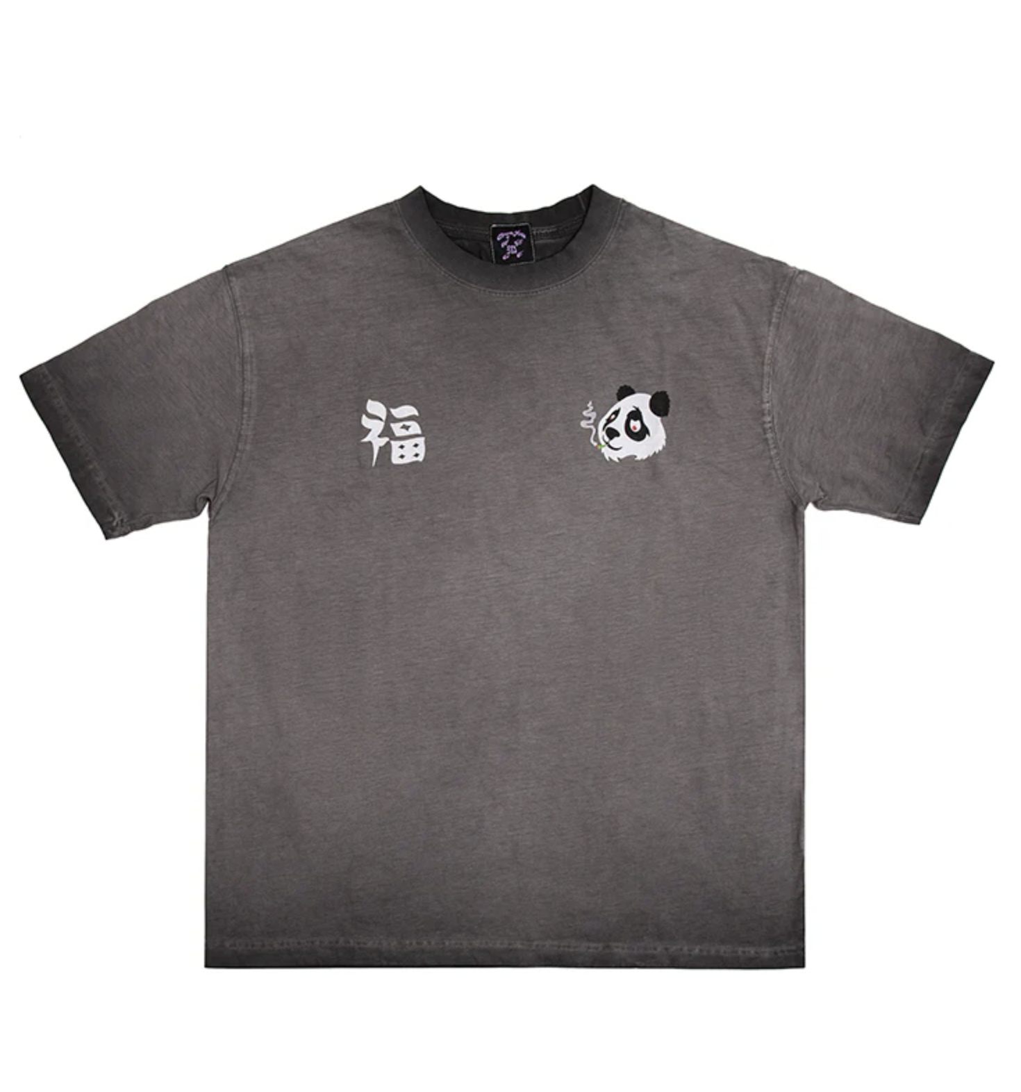 [現貨] dragonmade8 Panda Tee | Washed Grey