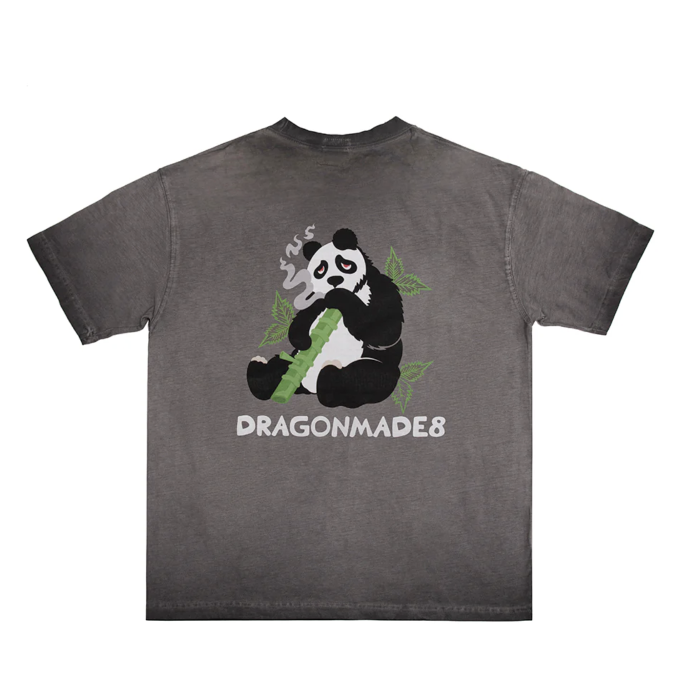 [現貨] dragonmade8 Panda Tee | Washed Grey