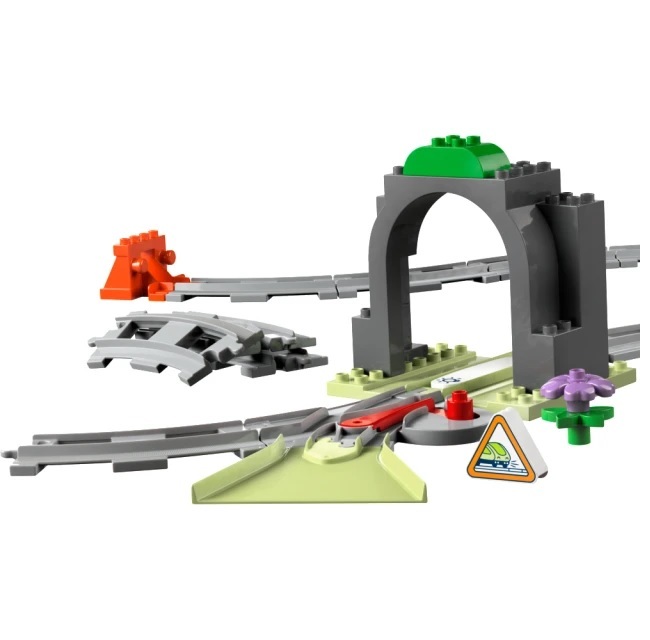 【玩具研究中心】LEGO 樂高 得寶 火車隧道和軌道擴充組 10425