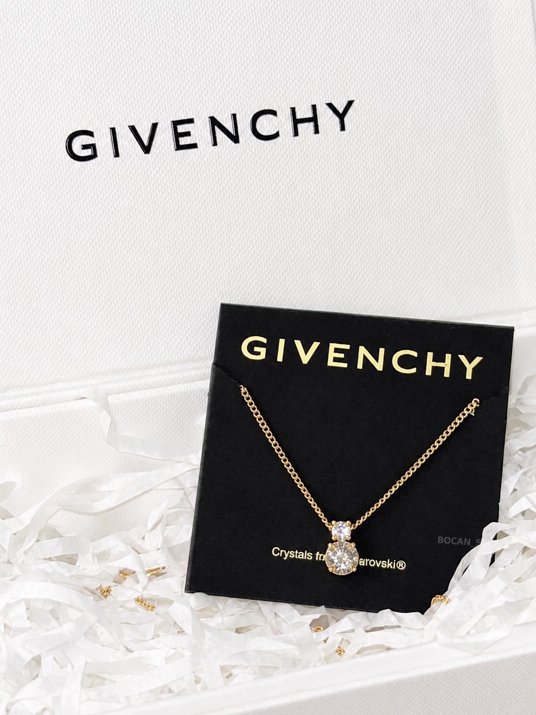 GIVENCHY 紀梵希 尼羅河的眼淚 金色 項鍊