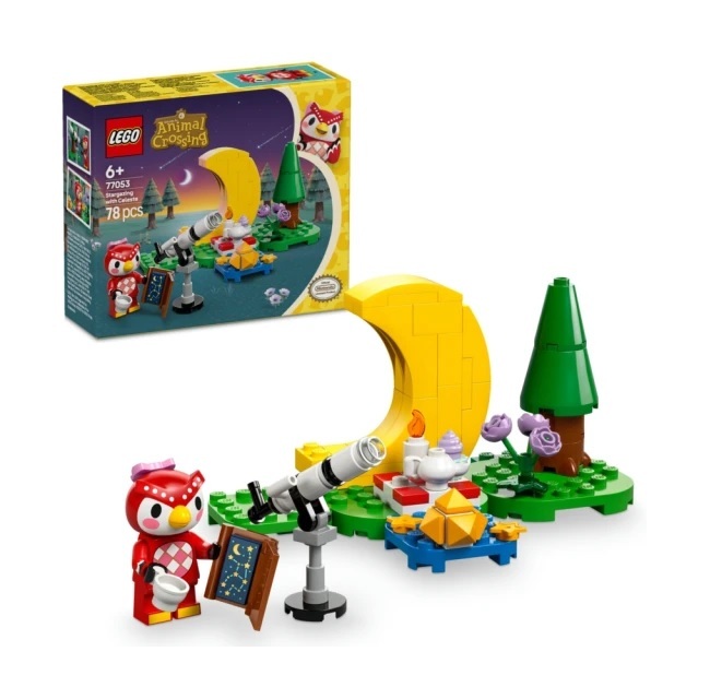 【玩具研究中心】LEGO 樂高 任天堂 動物森友會 傅珂的星空觀測 77053