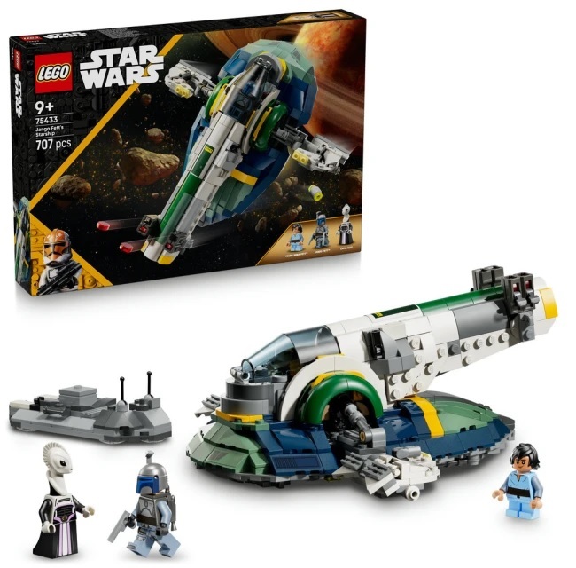 【玩具研究中心】LEGO 樂高 星際大戰 強格費特的星際飛船 75433