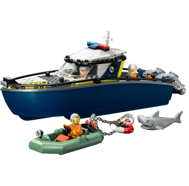 【玩具研究中心】LEGO 樂高 城市系列 警艇追逐戰 60456