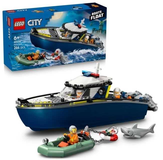 【玩具研究中心】LEGO 樂高 城市系列 警艇追逐戰 60456