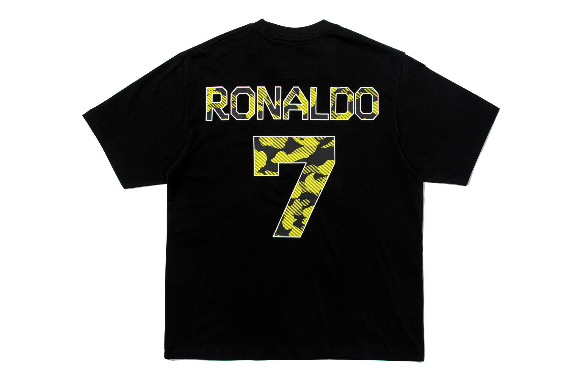 【BAPE® x CR7® LIFE】0613發售寬版 COLLEGE RELAXED FIT TEE