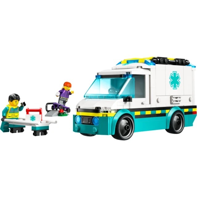 【玩具研究中心】LEGO 樂高 城市系列 緊急救護車 60451