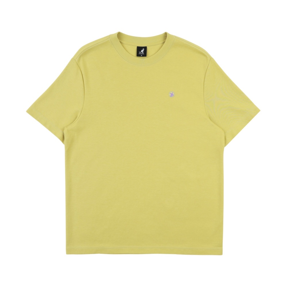 KANGOL 短T 柳黃 微落肩 袋鼠 印花 短袖 中性 6625101471