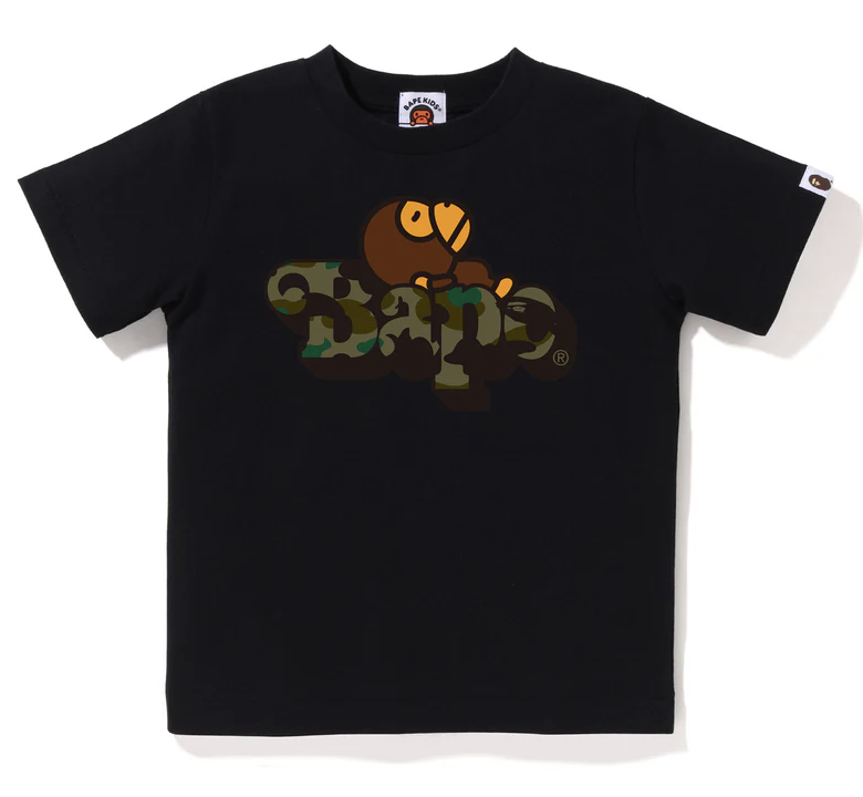 【BAPE 童裝】0613發售 1ST CAMO MILO ON BAPE TEE