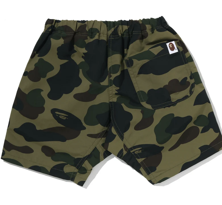 【BAPE 童裝】0613發售1ST CAMO CLIMBING SHORTS